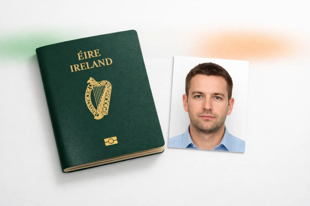 Ireland Passport Photo Requirements realistic preview
