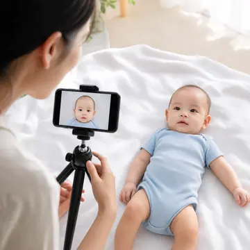 Baby passport photo tool preview